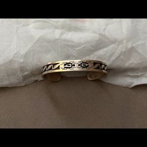 Silver Native American Cuff Bracelet